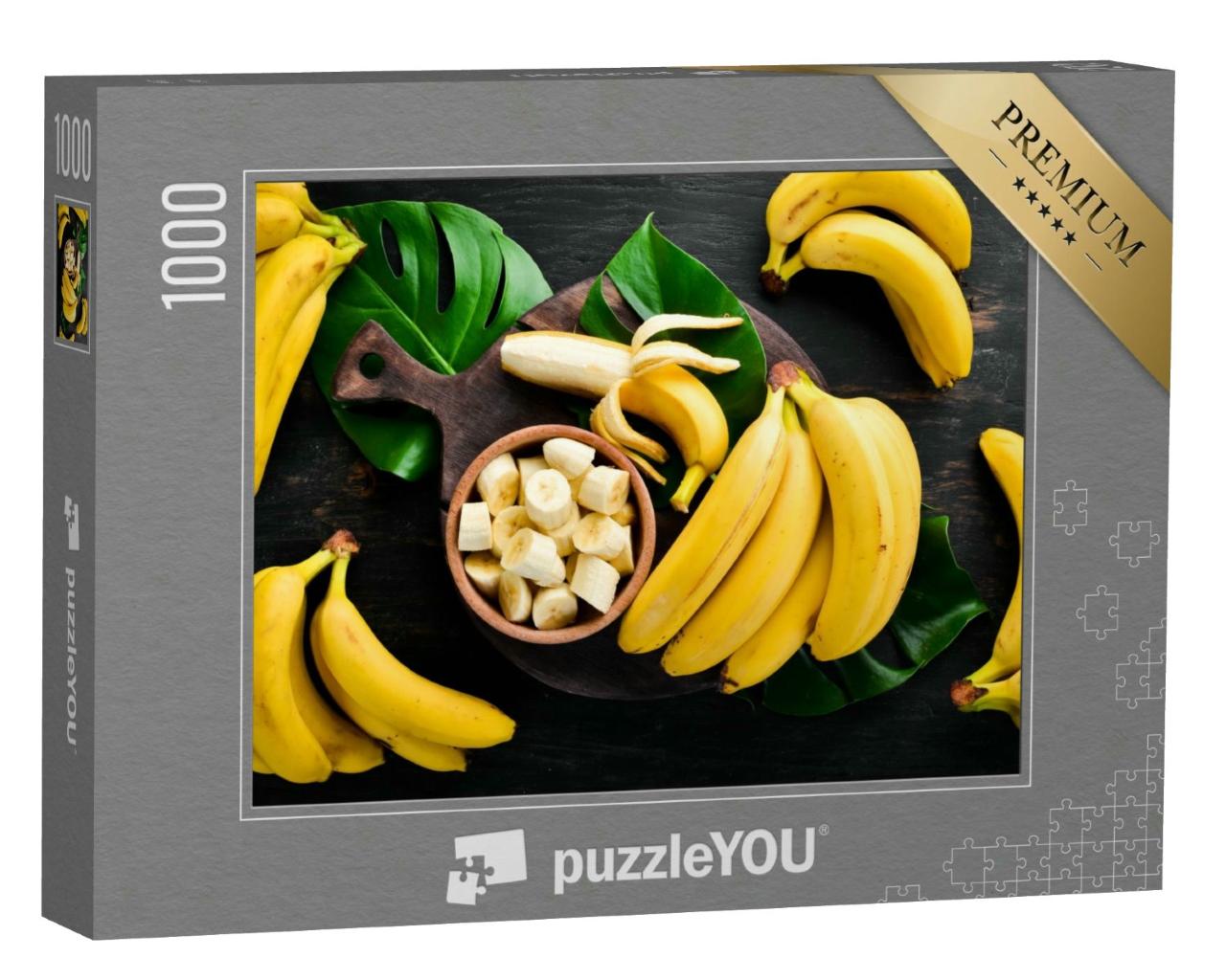 Puzzle 1000 Teile „Köstliche süße Bananen “