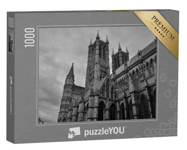 Puzzle 1000 Teile „Die Kathedrale von Lincoln“