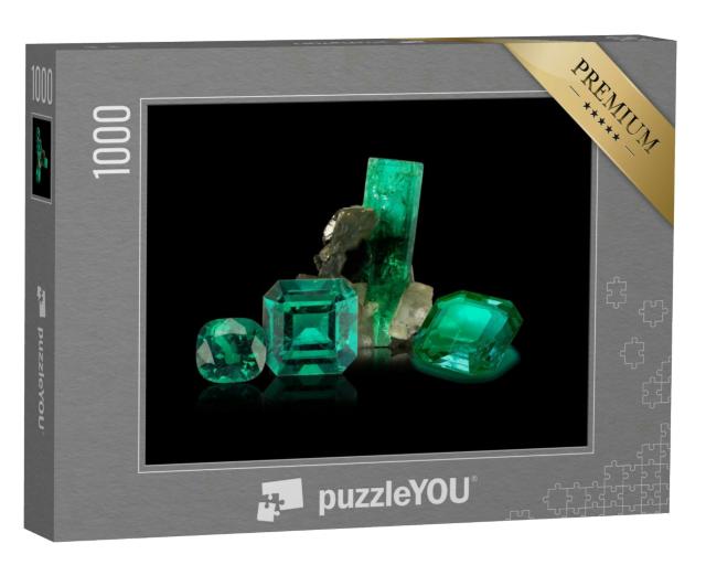 Puzzle 1000 Teile „kolumbianische Smaragde“