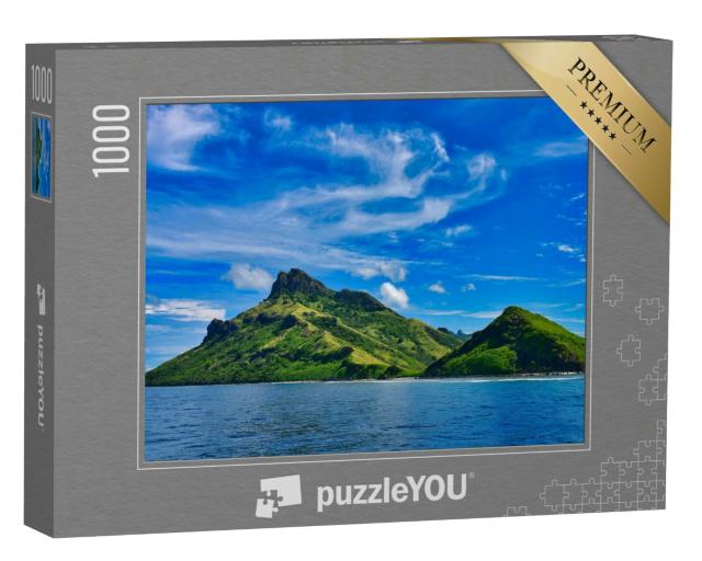 Puzzle 1000 Teile „Blick auf die tropischen Inseln der Fidschi-Inseln“