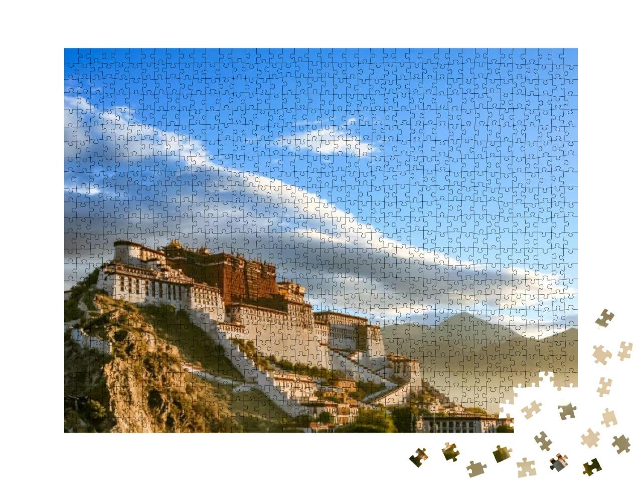 Puzzle 1000 Teile „Der Potala-Palast“