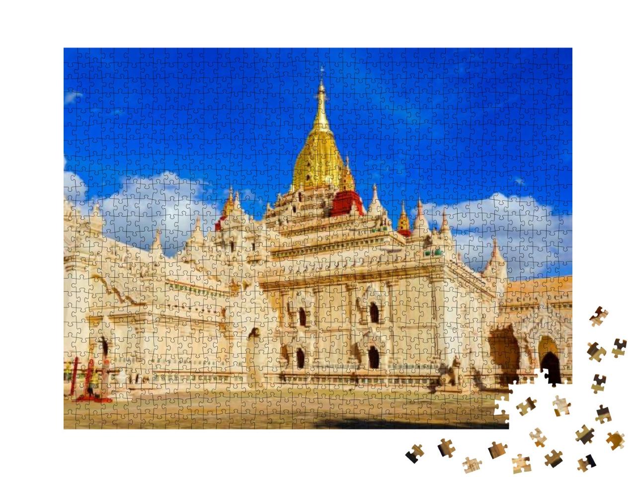 Puzzle 1000 Teile „Ananda-Tempel in Bagan, Myanmar“
