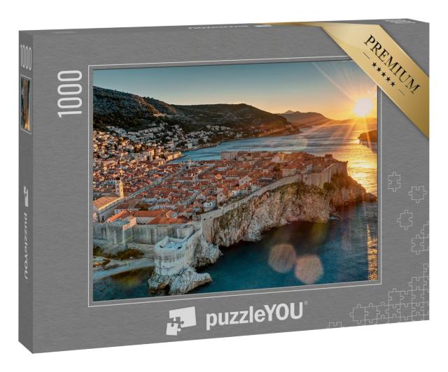 Puzzle 1000 Teile „Kroatien Dubrovnik“