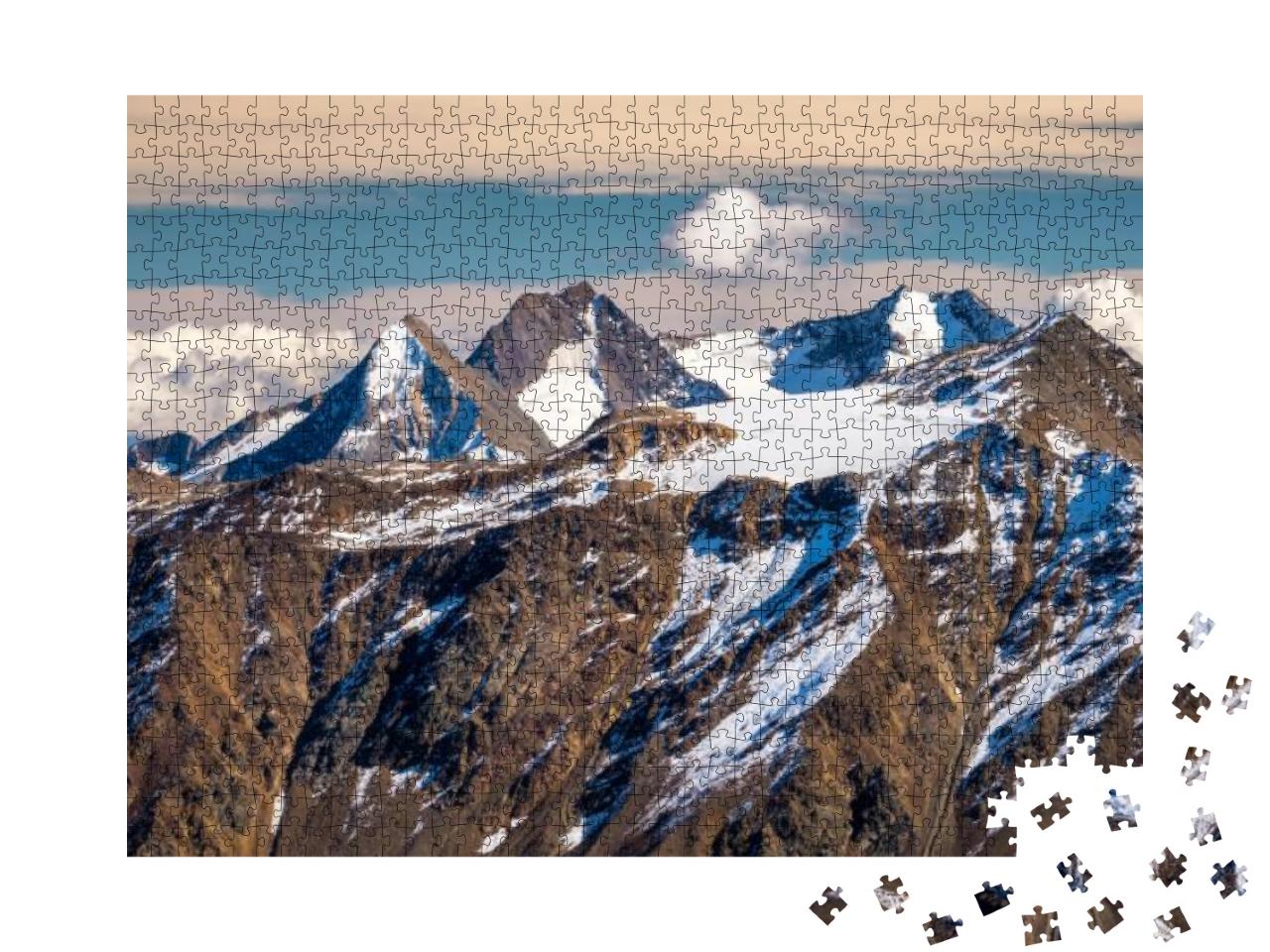 Puzzle 1000 Teile „Ötztaler Gletscherstraße“