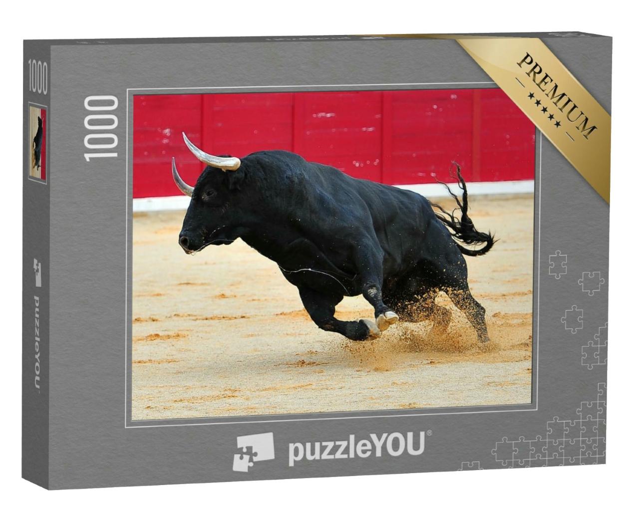 Puzzle 1000 Teile „Ein Bulle“