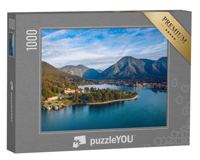 Puzzle 1000 Teile „Wunderschöner Tegernsee, Deutschland“