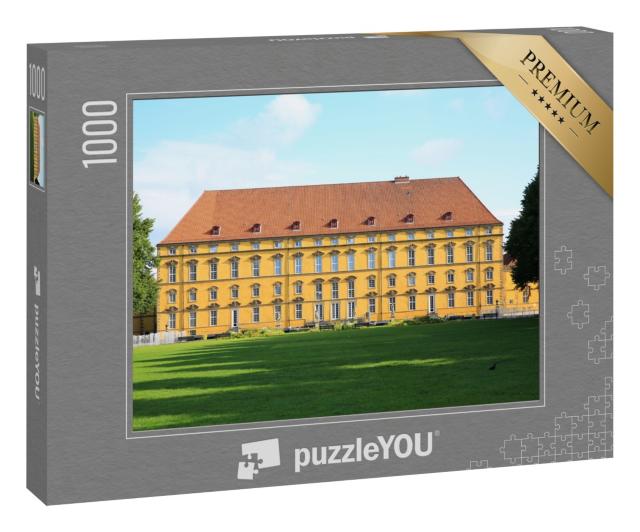 Puzzle 1000 Teile „Historisches Schloss Osnabrück in Niedersachsen, Deutschland“