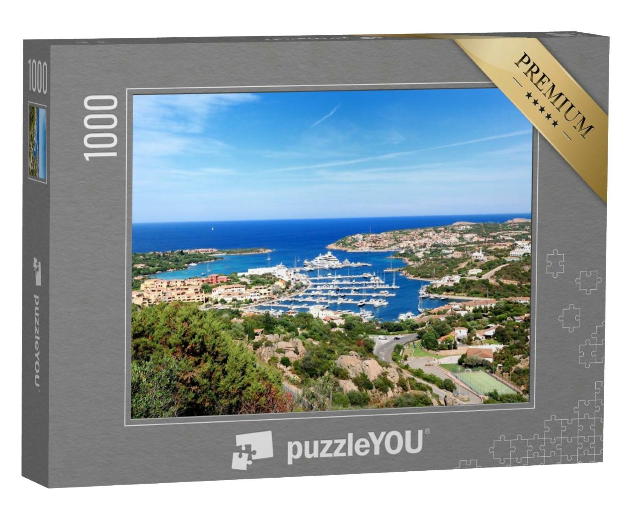 Puzzle 1000 Teile „Porto Cervo, Hauptstadt der Costa Smeralda“