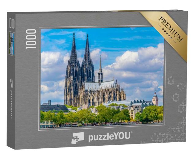 Puzzle 1000 Teile „Prachtvoller Dom in Köln, Deutschland“