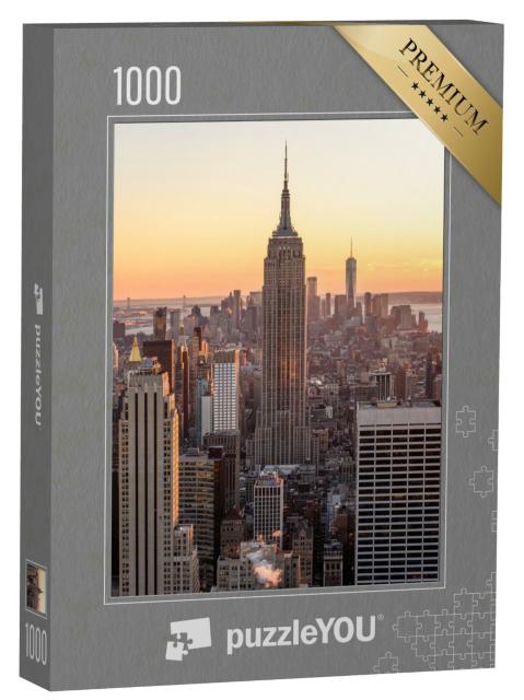 Puzzle 1000 Teile „Empire State Building, New York City, USA“