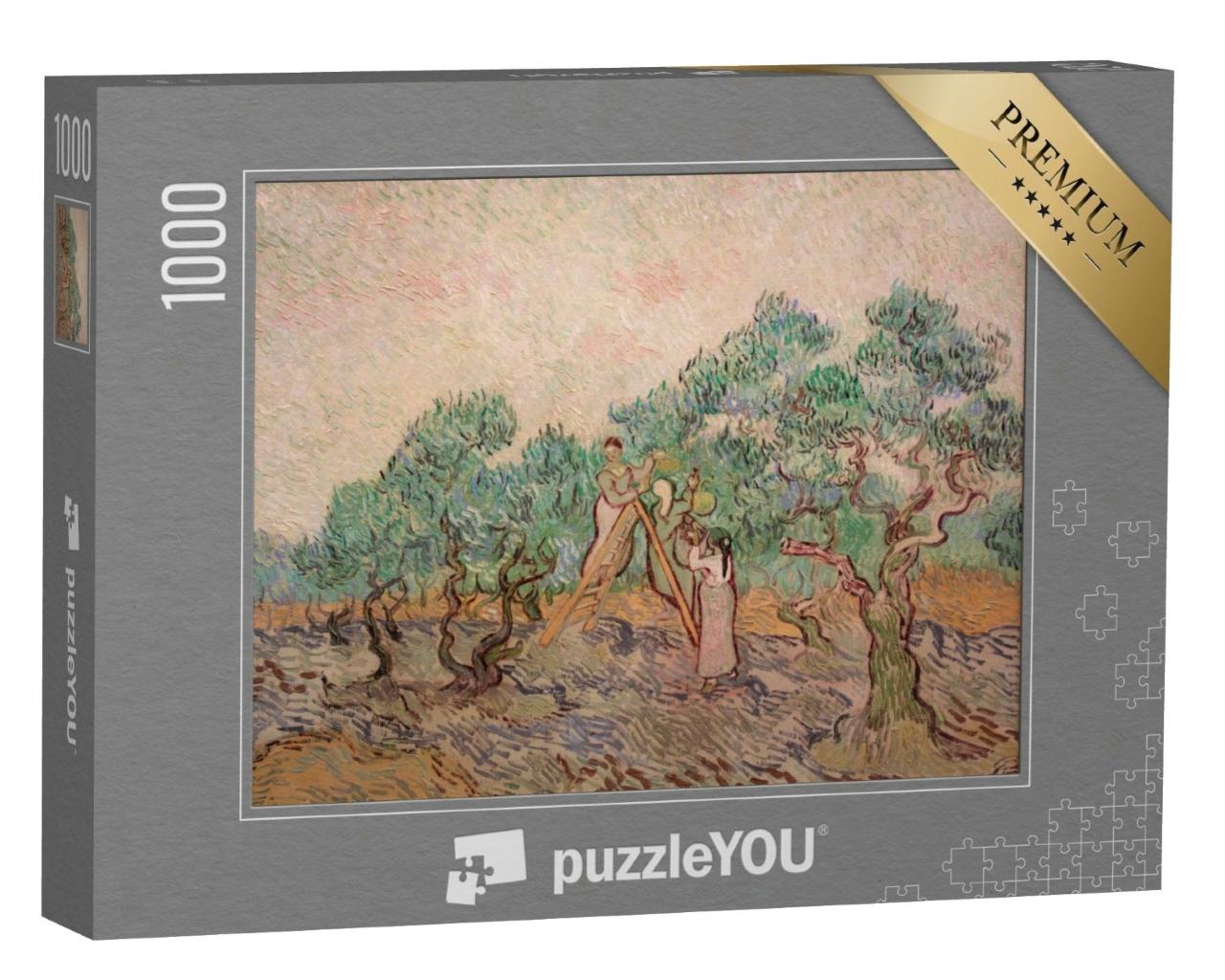 Puzzle 1000 Teile „Vincent van Gogh - Der Olivenbaumgarten“