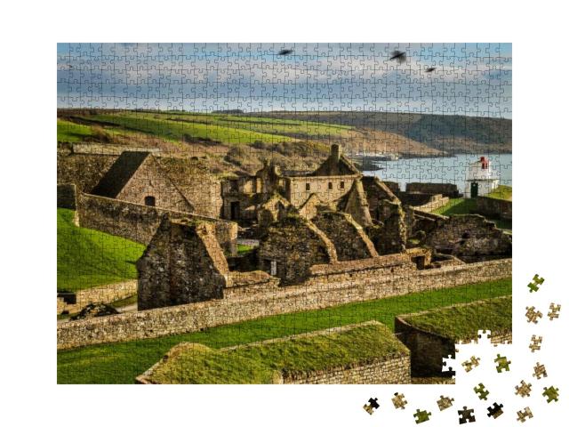 Puzzle 1000 Teile „Fort Kinsale, Festung in Irland“