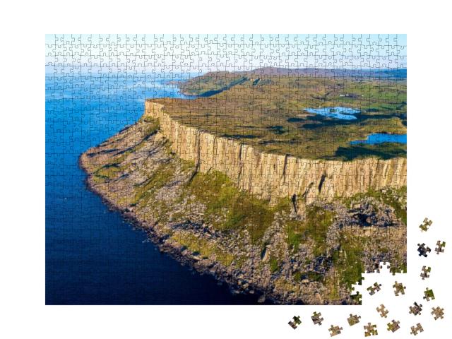 Puzzle 1000 Teile „Fair Head Bergklippe, Nordirland“