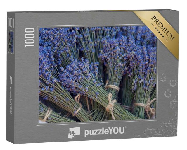 Puzzle 1000 Teile „Lavendelsträuße “