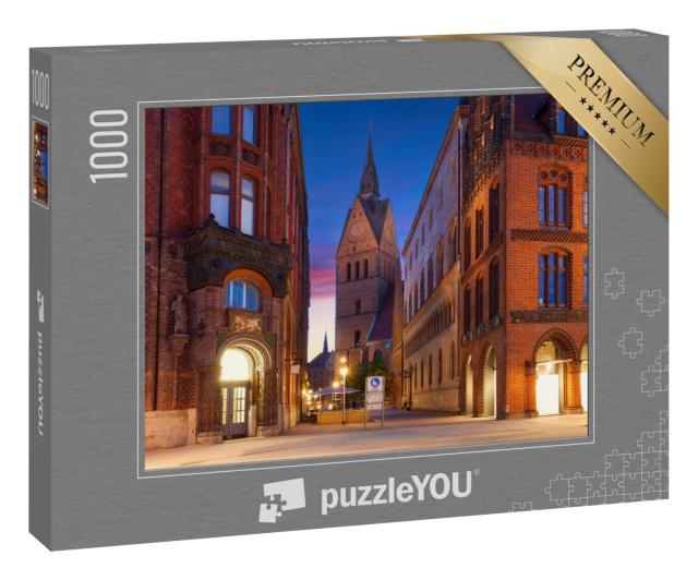 Puzzle 1000 Teile „Altstadt von Hannover, Deutschland“