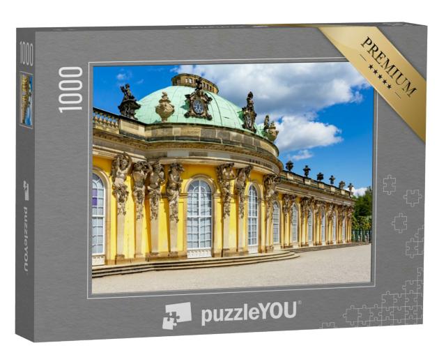 Puzzle 1000 Teile „Schloss Sanssouci in Potsdam, Deutschland“