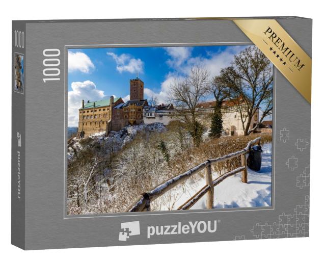 Puzzle 1000 Teile „Die Wartburg bei Eisenach im Thüringer Wald“