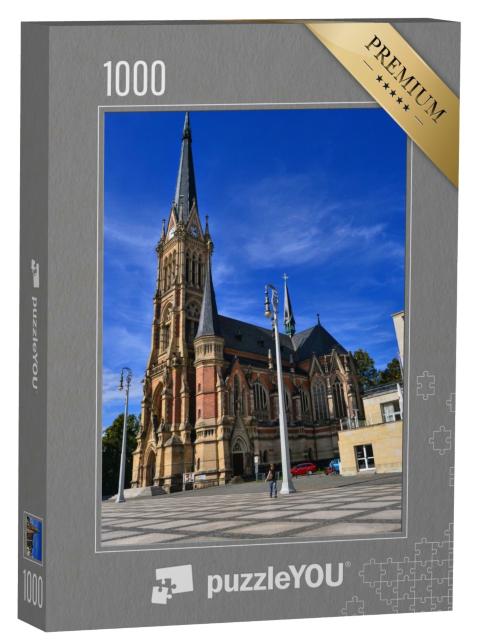 Puzzle 1000 Teile „Petrikirche, Chemnitz, Deutschland“