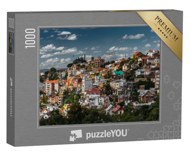 Puzzle 1000 Teile „Blick auf Antananarivo, Hauptstadt von Madagaskar“
