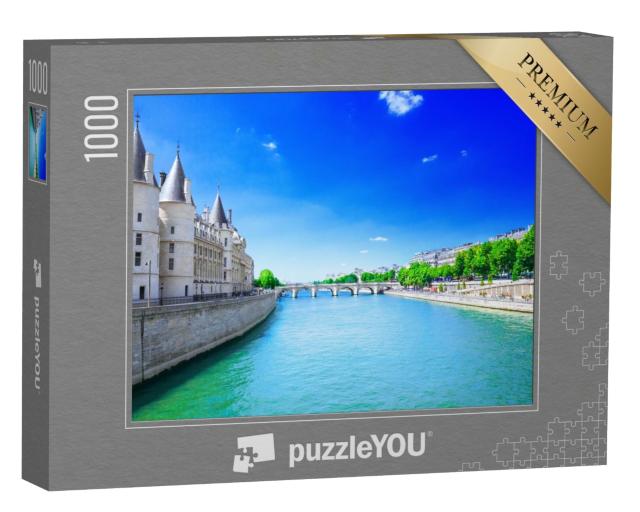 Puzzle 1000 Teile „Die Seine an der Île de la Cité in Paris“