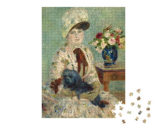 Puzzle 1000 Teile „Mademoiselle Charlotte Berthier, Auguste Renoir 1883“