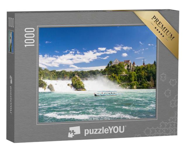 Puzzle 1000 Teile „Der Rheinfall in Schaffhausen, Schweiz“