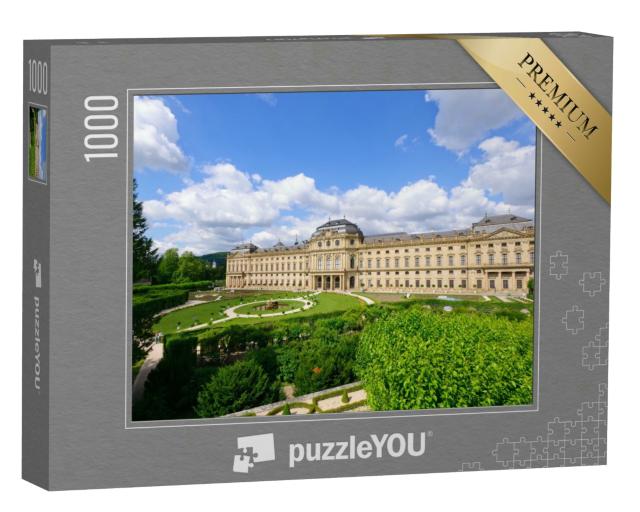 Puzzle 1000 Teile „Barocker Schlossbau in Würzburgs Innenstadt“