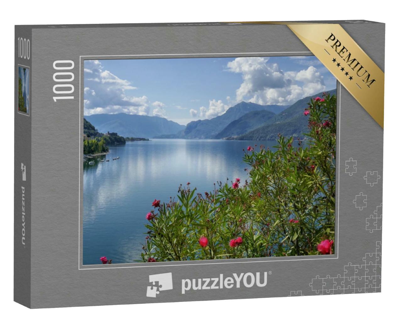 Puzzle 1000 Teile „Comer See, Italien“