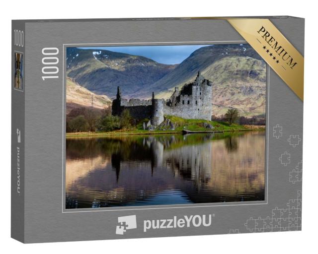 Puzzle 1000 Teile „Geheimnisvolles Kilchurn Castle, Dalmally, Schottland“