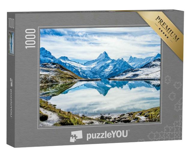 Puzzle 1000 Teile „Bachalpsee über Grindelwald, Schweiz“