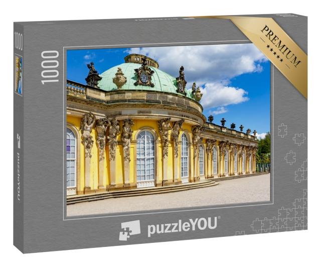 Puzzle 1000 Teile „Schloss Sanssouci in Potsdam, Deutschland“