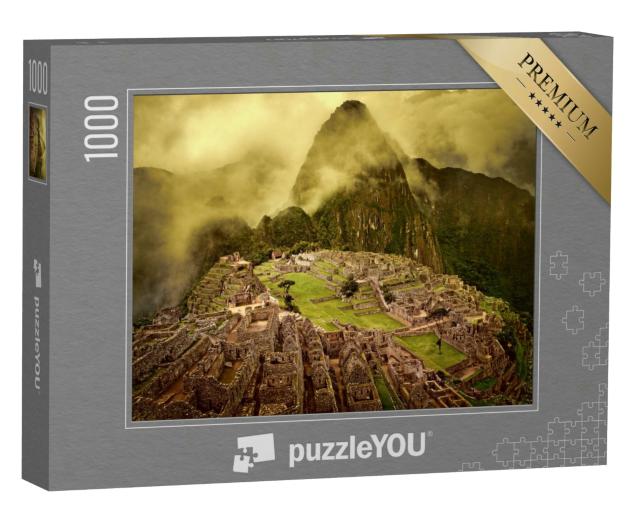 Puzzle 1000 Teile „Machu Picchu in Peru, UNESCO-Weltkulturerbe“