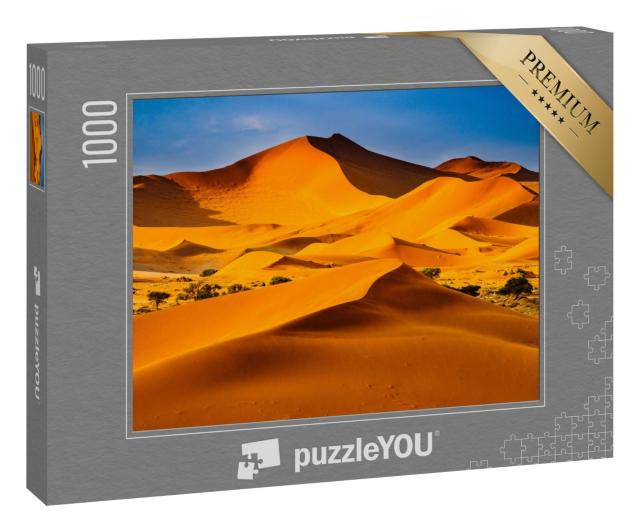 Puzzle 1000 Teile „Wüste von Namibia: eine Düne in der Sonne“