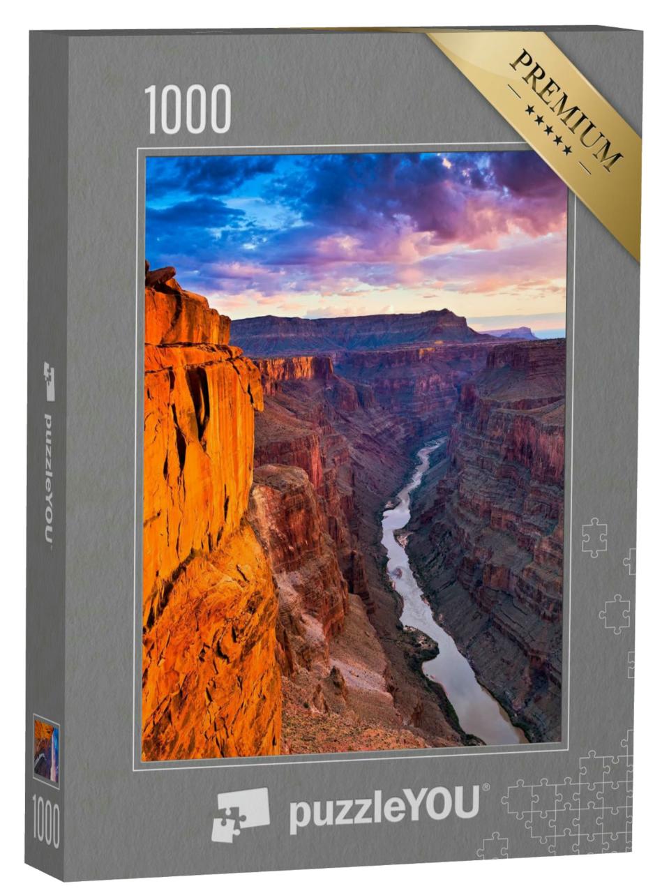 Puzzle 1000 Teile „Aussichtspunkt Toroweap im Grand Canyon National Park“