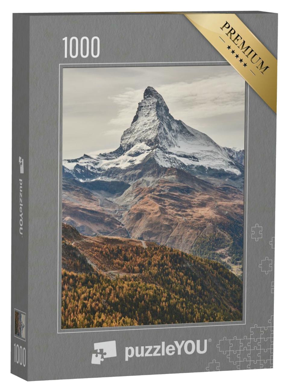 Puzzle 1000 Teile „Matterhorn, Schweiz“