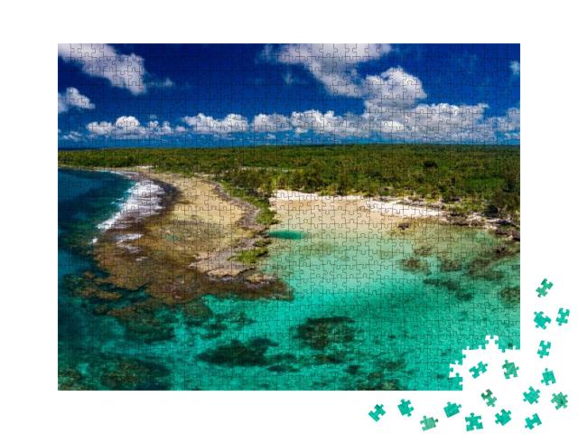 Puzzle 1000 Teile „Eton Beach auf der Insel Efate, Vanuatu, nahe Port Vila“