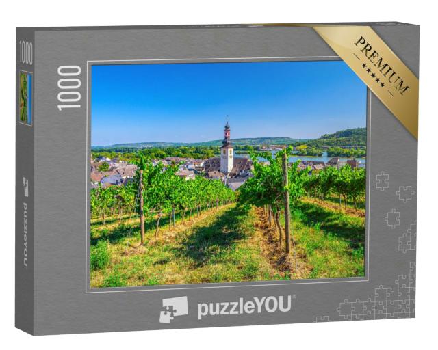 Puzzle 1000 Teile „Rüdesheim am Rhein, Deutschland“