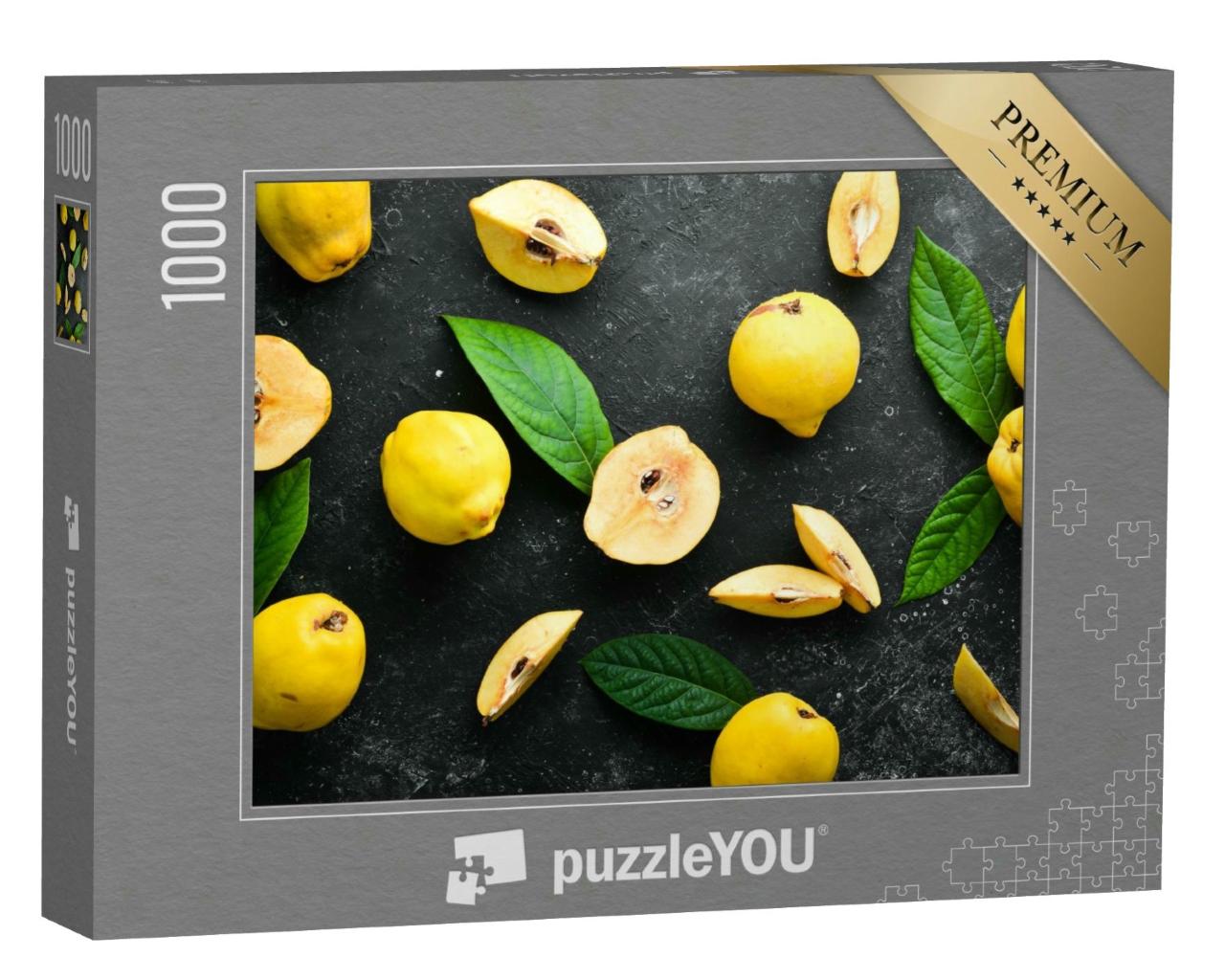 Puzzle 1000 Teile „Quitten, Früchte“