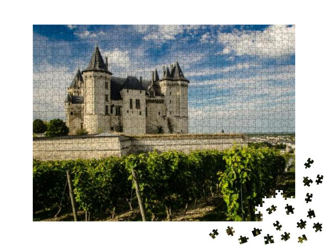 Puzzle 1000 Teile „Chateau Saumur, Frankreich“