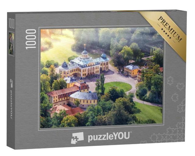Puzzle 1000 Teile „Schloss Belvedere am Stadtrand von Weimar, Deutschland“
