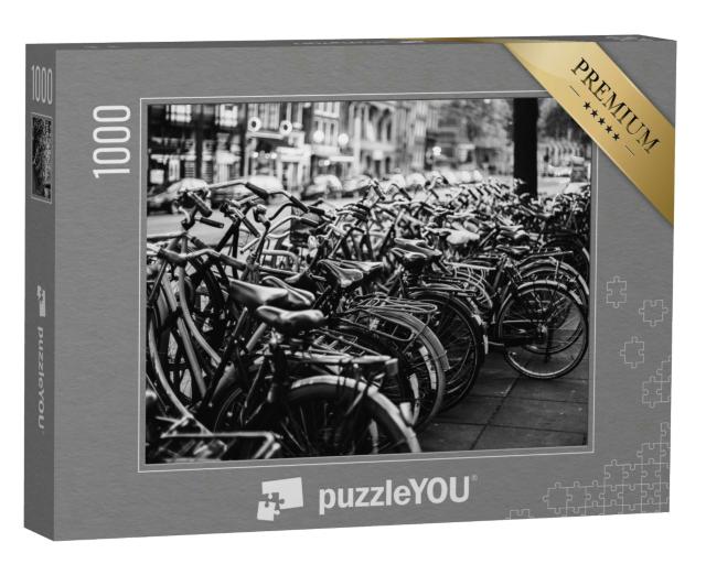 Puzzle 1000 Teile „Fahrräder in Amsterdam “