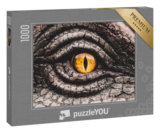Puzzle 1000 Teile „Das Auge der Dinosaurier“