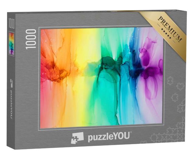 Puzzle 1000 Teile „Abstrakte Regenbogen “