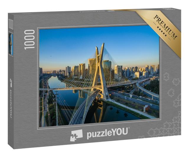 Puzzle 1000 Teile „Hängebrücke von São Paulo, Brasilien“