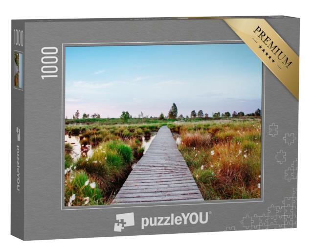 Puzzle 1000 Teile „Geheimnisvolles Hohes Venn, Belgien und Deutschland“