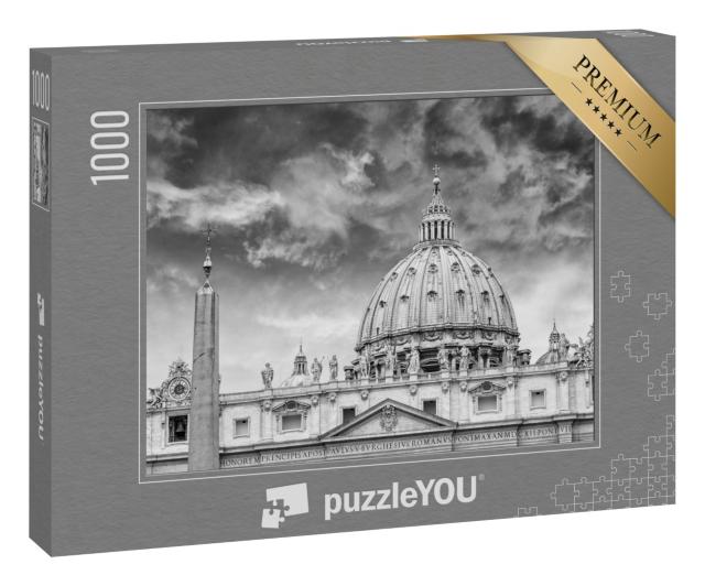 Puzzle 1000 Teile „Kuppel des Petersdoms im Vatikan “