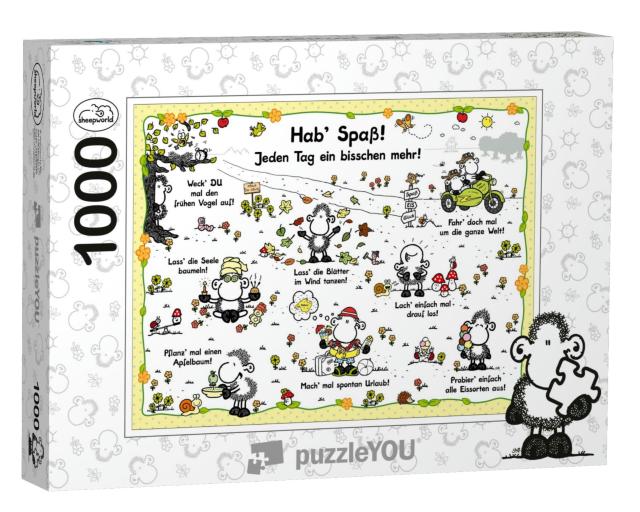 Puzzle 1000 Teile „Hab’ Spaß!“
