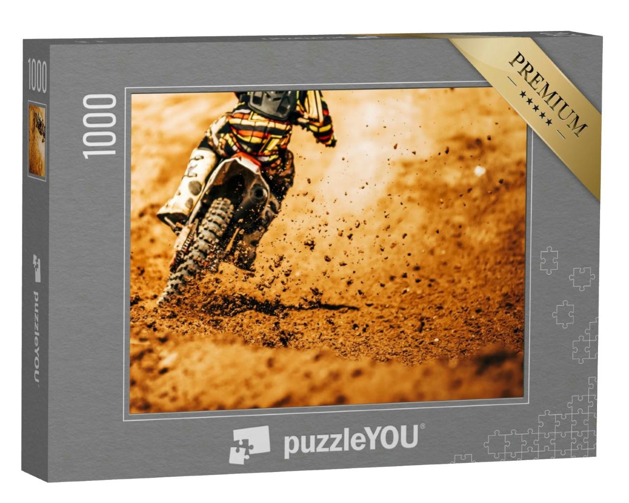 Puzzle 1000 Teile „Motocross-Rennen“