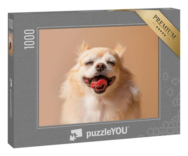 Puzzle 1000 Teile „Brauner Chihuahua “