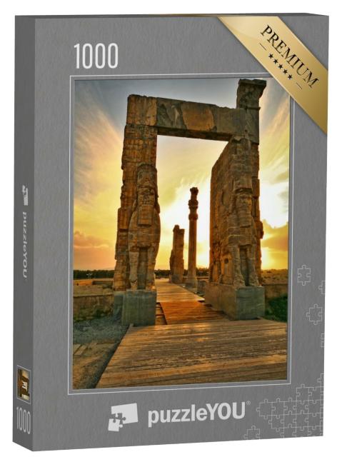 Puzzle 1000 Teile „Käfer-Tor von Persepolis, Fars, Shiraz“